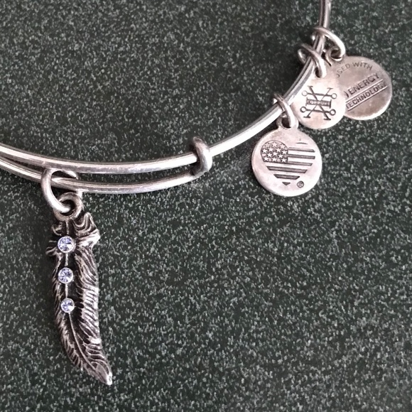 Alex and Ani Expandable Wire Bangle Bracelet - Picture 12 of 12